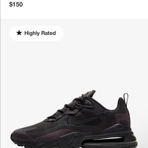 Nike Air Max 270 React SIZE 9 Mens